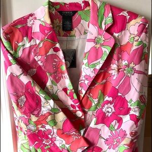 Floral blazer